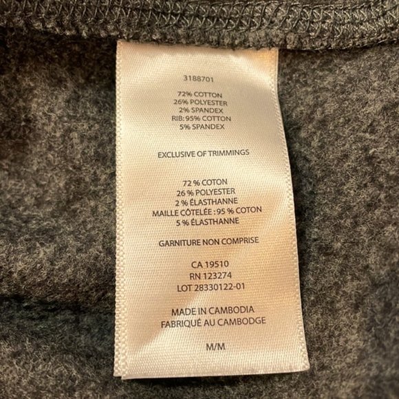 LoLe Size M Dark Grey Hoodie - Picture 7 of 8